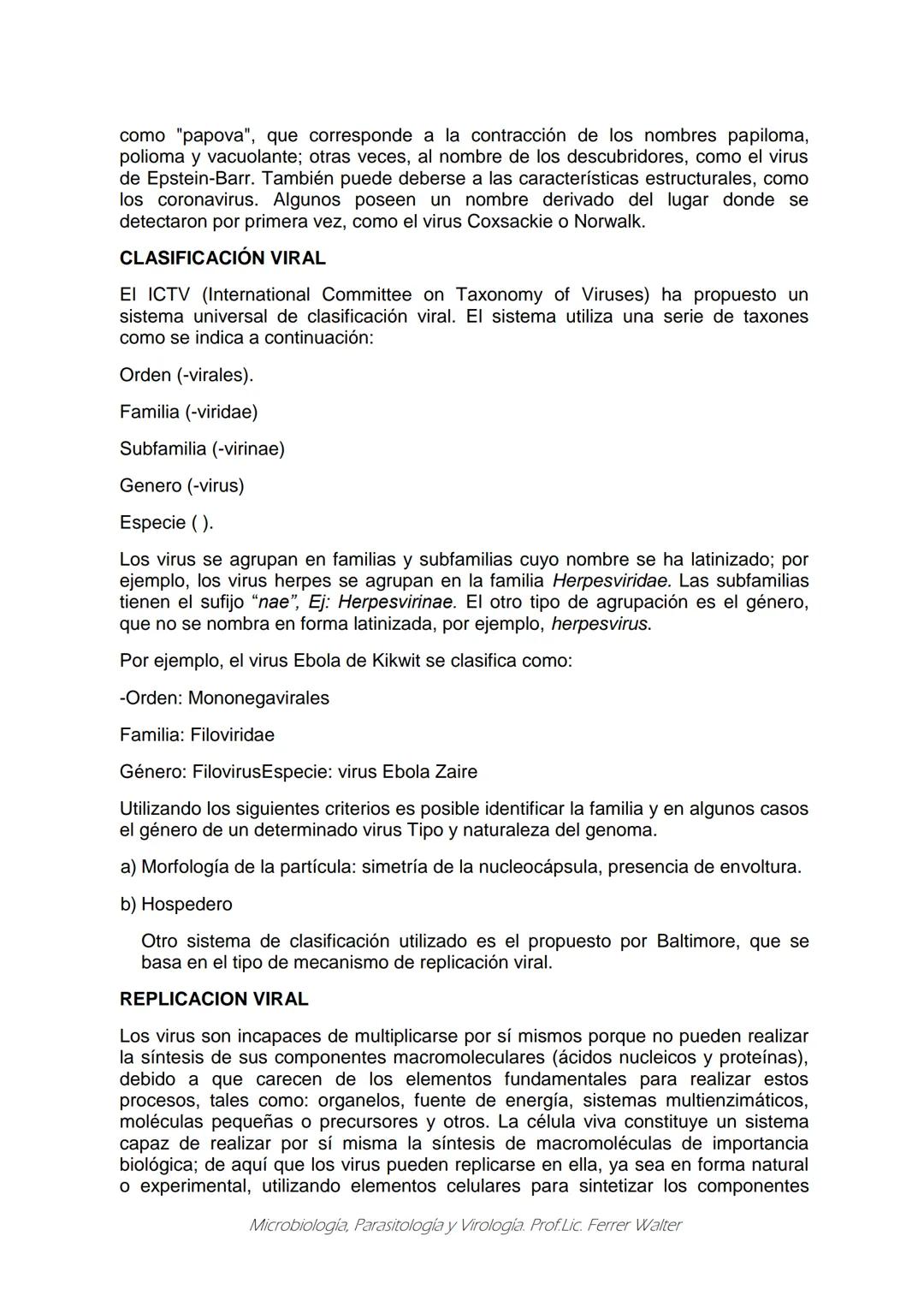 MICROBIOLOGÍA Y PARASITOLOGÍA
CARRERA: Técnico superior en enfermería
UNIDAD CURRICULAR: Microbiología y Parasitología
CURSO: 1º año "B"
DOC