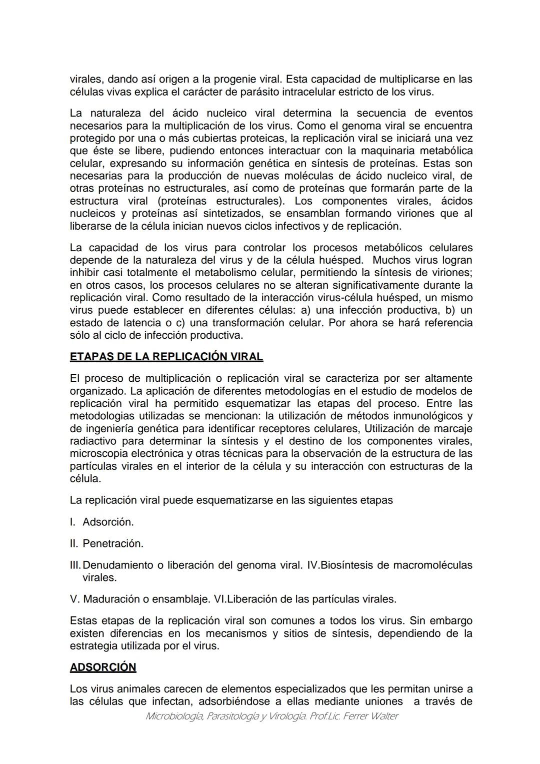 MICROBIOLOGÍA Y PARASITOLOGÍA
CARRERA: Técnico superior en enfermería
UNIDAD CURRICULAR: Microbiología y Parasitología
CURSO: 1º año "B"
DOC