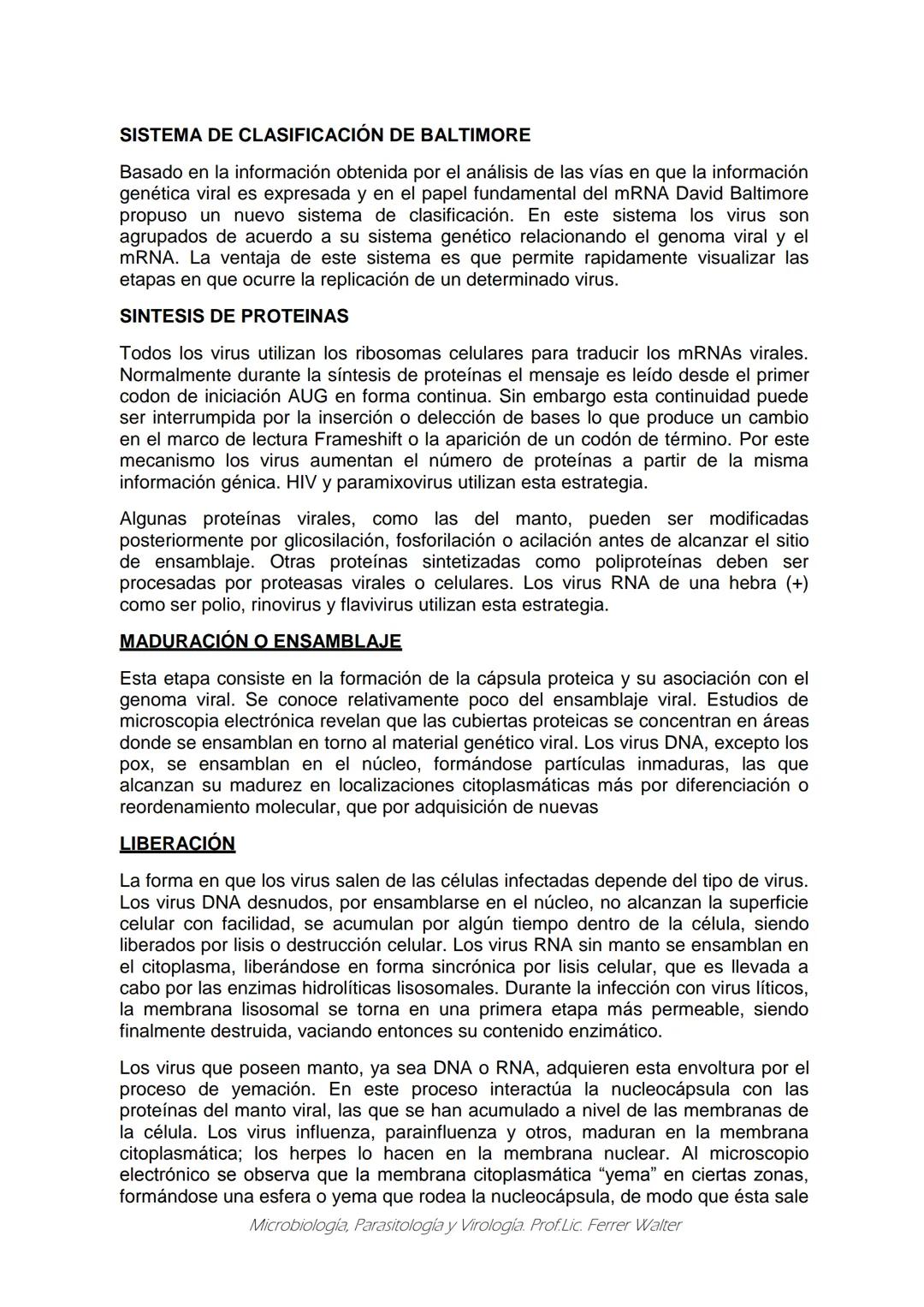 MICROBIOLOGÍA Y PARASITOLOGÍA
CARRERA: Técnico superior en enfermería
UNIDAD CURRICULAR: Microbiología y Parasitología
CURSO: 1º año "B"
DOC