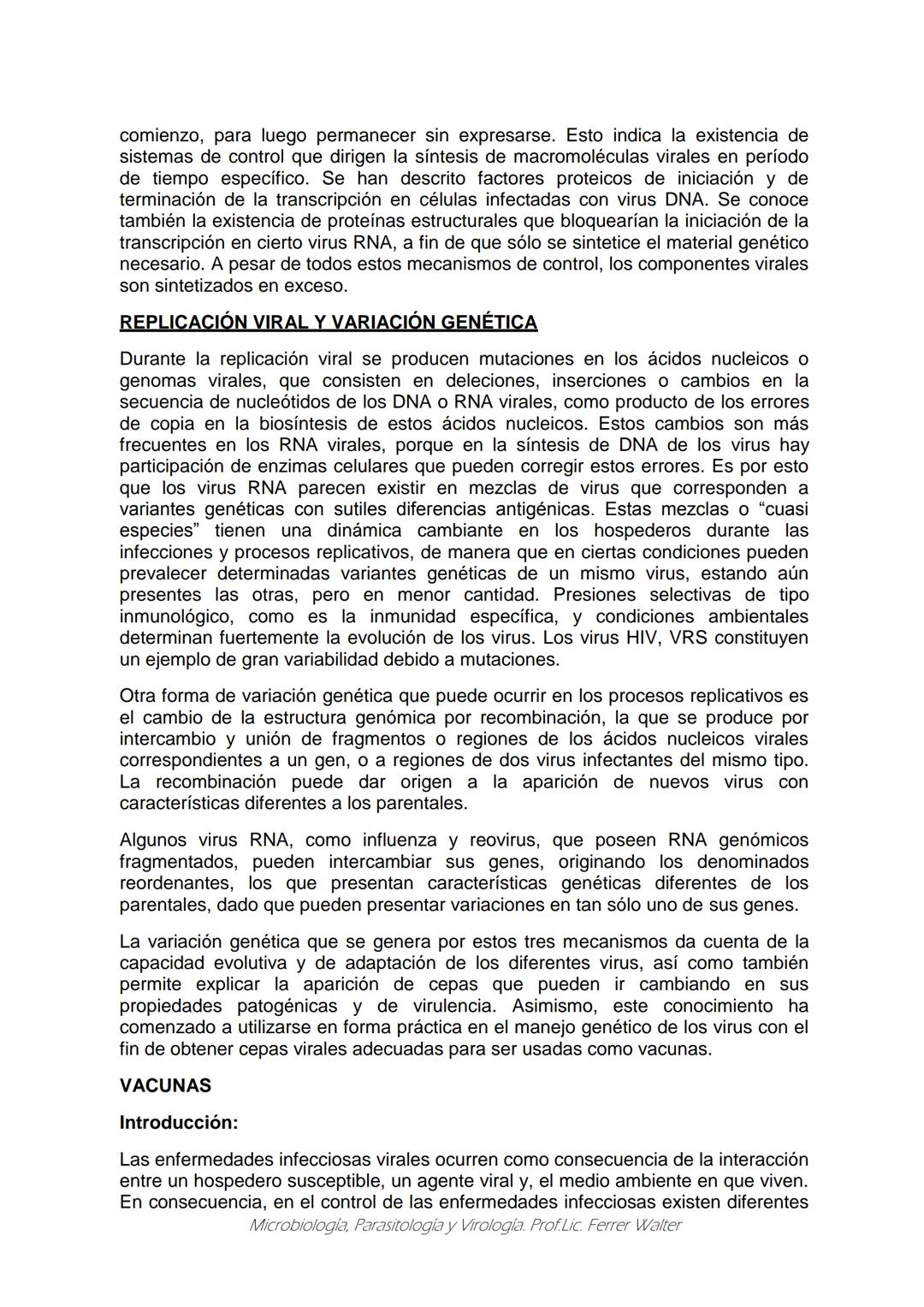 MICROBIOLOGÍA Y PARASITOLOGÍA
CARRERA: Técnico superior en enfermería
UNIDAD CURRICULAR: Microbiología y Parasitología
CURSO: 1º año "B"
DOC