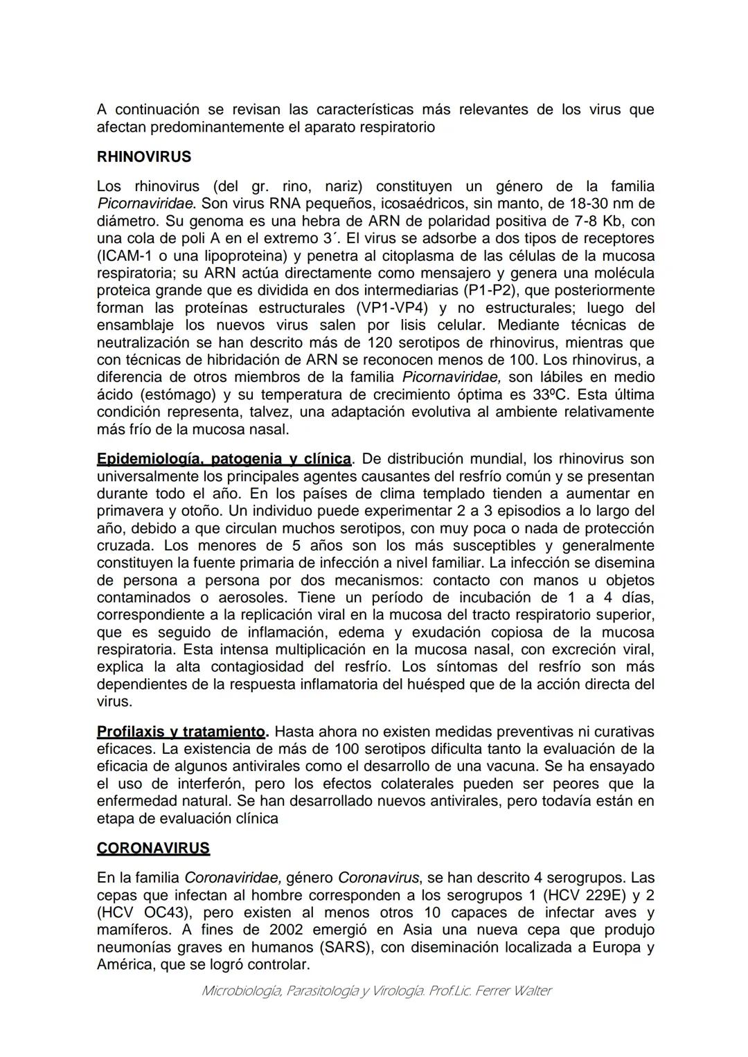 MICROBIOLOGÍA Y PARASITOLOGÍA
CARRERA: Técnico superior en enfermería
UNIDAD CURRICULAR: Microbiología y Parasitología
CURSO: 1º año "B"
DOC