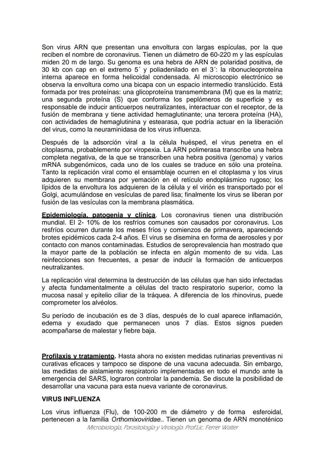 MICROBIOLOGÍA Y PARASITOLOGÍA
CARRERA: Técnico superior en enfermería
UNIDAD CURRICULAR: Microbiología y Parasitología
CURSO: 1º año "B"
DOC