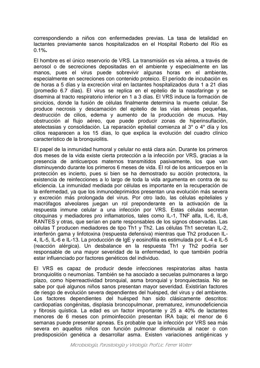 MICROBIOLOGÍA Y PARASITOLOGÍA
CARRERA: Técnico superior en enfermería
UNIDAD CURRICULAR: Microbiología y Parasitología
CURSO: 1º año "B"
DOC