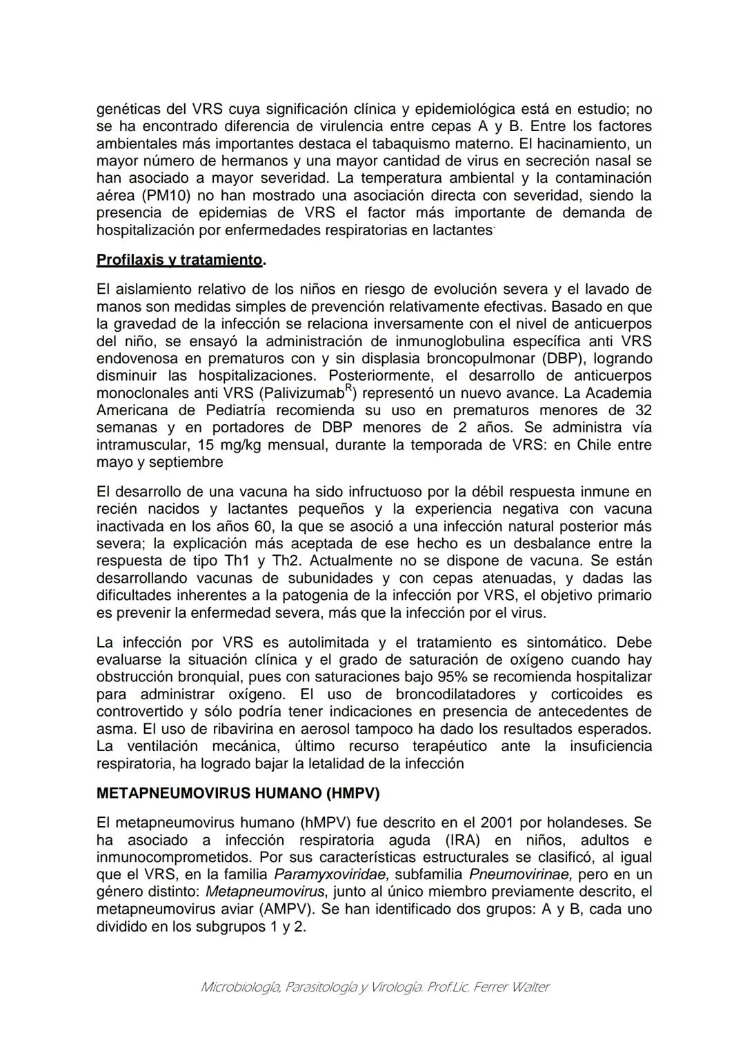 MICROBIOLOGÍA Y PARASITOLOGÍA
CARRERA: Técnico superior en enfermería
UNIDAD CURRICULAR: Microbiología y Parasitología
CURSO: 1º año "B"
DOC