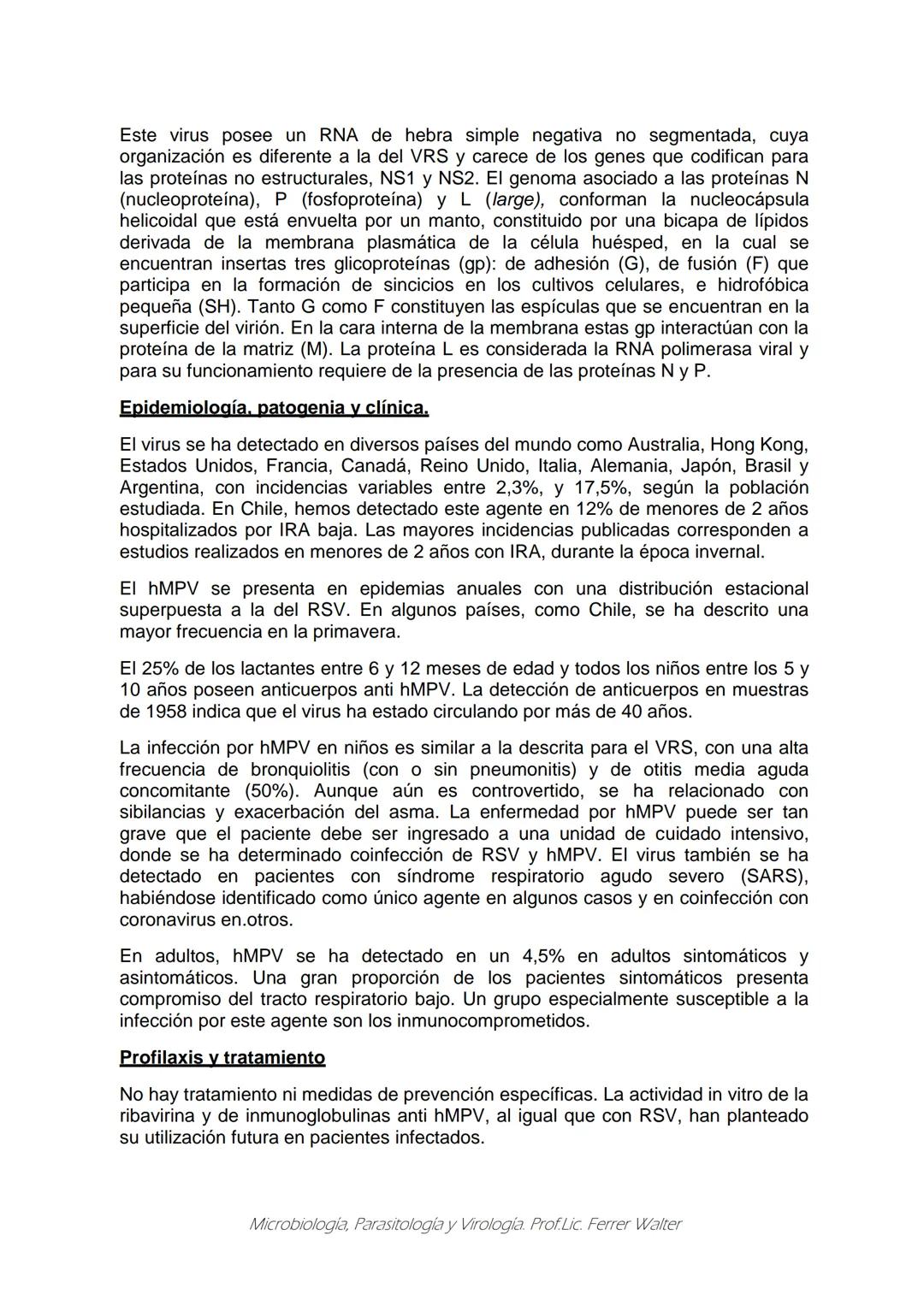 MICROBIOLOGÍA Y PARASITOLOGÍA
CARRERA: Técnico superior en enfermería
UNIDAD CURRICULAR: Microbiología y Parasitología
CURSO: 1º año "B"
DOC