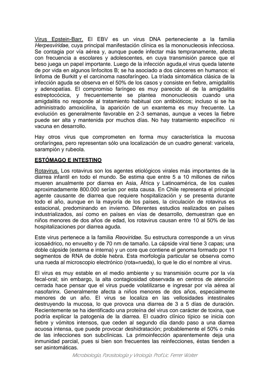 MICROBIOLOGÍA Y PARASITOLOGÍA
CARRERA: Técnico superior en enfermería
UNIDAD CURRICULAR: Microbiología y Parasitología
CURSO: 1º año "B"
DOC