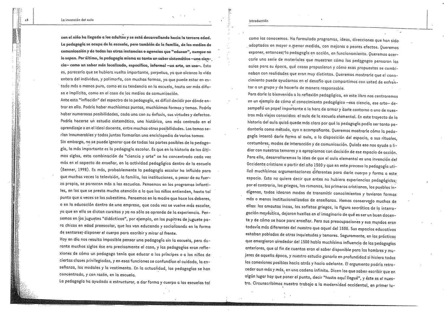 LA INVENCIÓN DEL AULA
Una genealogía de las formas de enseñar
Inés Dussel / Marcelo Caruso
Santillana # Título: La invención del aula. Una g