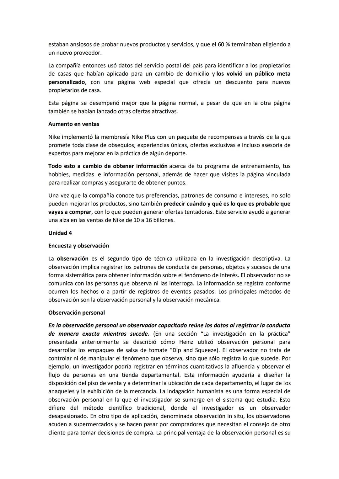 Unidad 1
Que es investigación de mercado
La investigación de mercados es el proceso de identificación, recopilación, análisis, difusión y
us