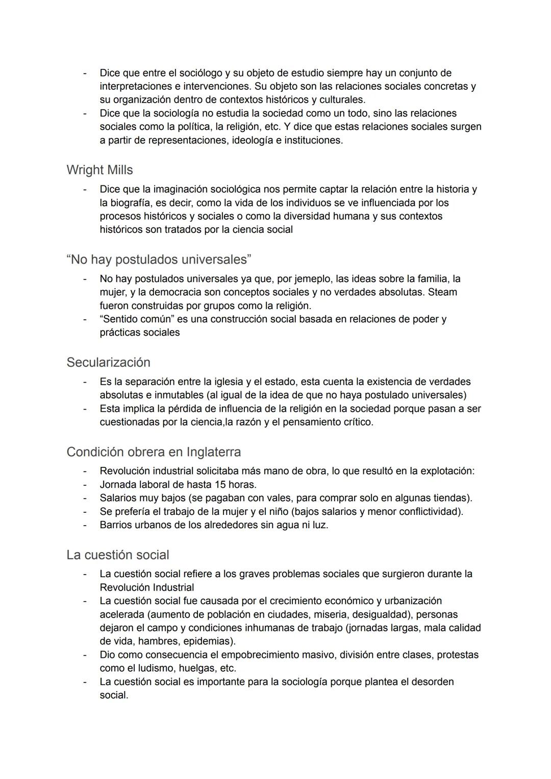 --- OCR Start ---
SOCIOLOGÍA
Sociología
Ciencia y disciplina social que estudia la sociedad y los problemas sociales
(políticos, económicos,