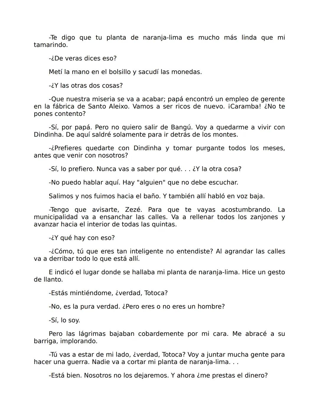 # Mi planta de naranja-lima
José Mauro
de Vasconcelos
Editorial El Ateneo Historia de un niño que un día descubrió el dolor...
JOSÉ MAUR