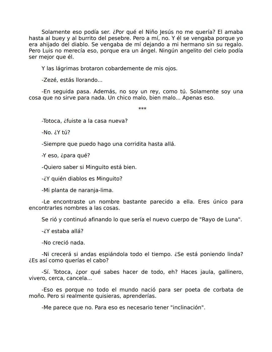 # Mi planta de naranja-lima
José Mauro
de Vasconcelos
Editorial El Ateneo Historia de un niño que un día descubrió el dolor...
JOSÉ MAUR