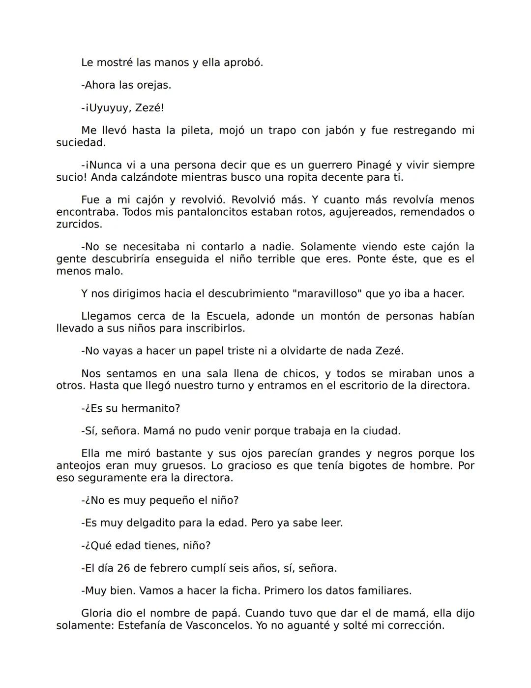 # Mi planta de naranja-lima
José Mauro
de Vasconcelos
Editorial El Ateneo Historia de un niño que un día descubrió el dolor...
JOSÉ MAUR