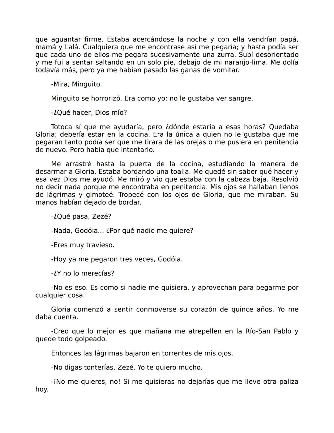 # Mi planta de naranja-lima
José Mauro
de Vasconcelos
Editorial El Ateneo Historia de un niño que un día descubrió el dolor...
JOSÉ MAUR