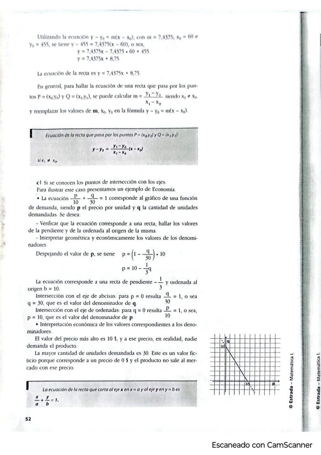 40
Funciones
y ecuaciones
Capítulo 2
Funciones lineales
Muchas situaciones de la realidad tienen un comportamiento que permite describirlas