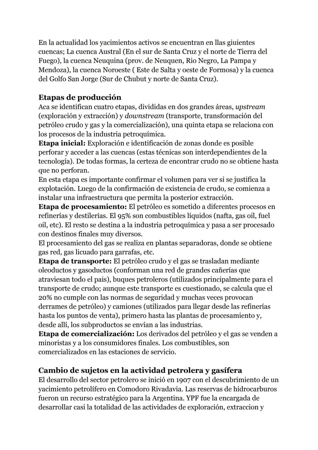 GEOGRAFÍA
Unidad 2: "Matriz energética, Petróleo e Historia de YPF"
Matriz Energética
Es una representación cuantitativa de la totalidad de