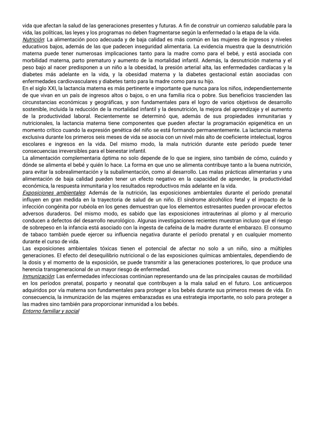 EJE 1: FUNDAMENTO DEL CUIDADO DE ENFERMERÍA
Tema 1: Enfermería en Salud y Enfermedad
El profesional de enfermería debe considerar al individ
