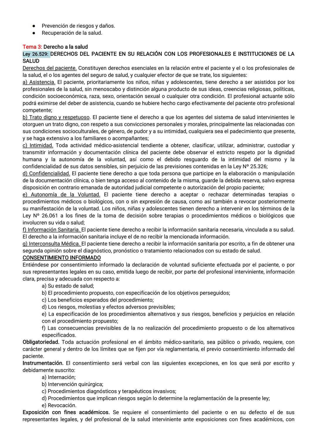EJE 1: FUNDAMENTO DEL CUIDADO DE ENFERMERÍA
Tema 1: Enfermería en Salud y Enfermedad
El profesional de enfermería debe considerar al individ
