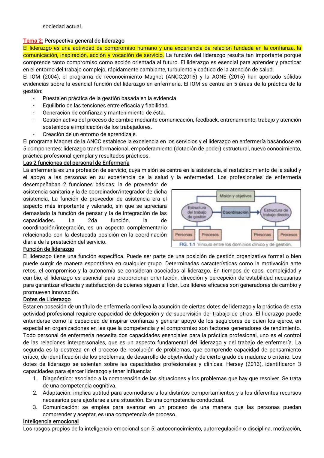 EJE 1: FUNDAMENTO DEL CUIDADO DE ENFERMERÍA
Tema 1: Enfermería en Salud y Enfermedad
El profesional de enfermería debe considerar al individ