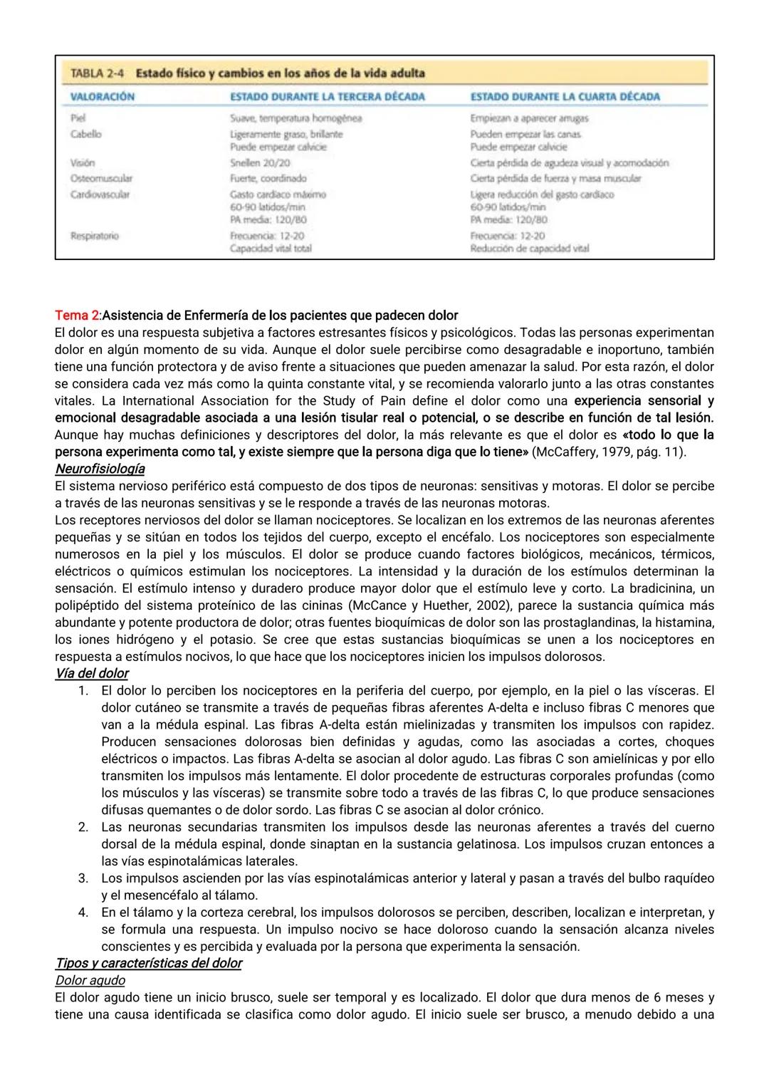 EJE 1: FUNDAMENTO DEL CUIDADO DE ENFERMERÍA
Tema 1: Enfermería en Salud y Enfermedad
El profesional de enfermería debe considerar al individ