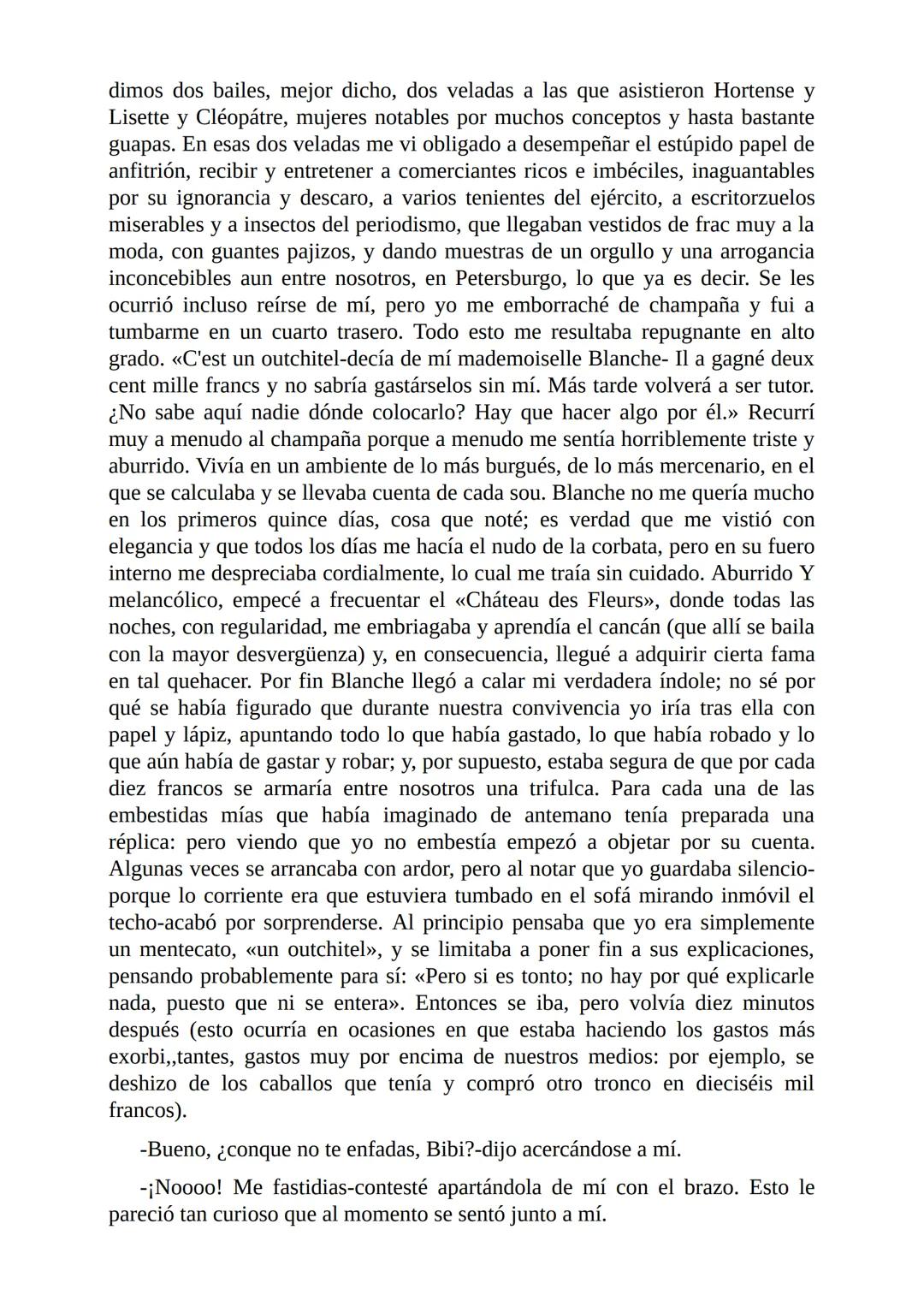 El Jugador
Por
Fiódor Dostoievski
Freeeditorial # Capítulo 1
Por fin he regresado al cabo de quince días de ausencia. Tres hace ya que n