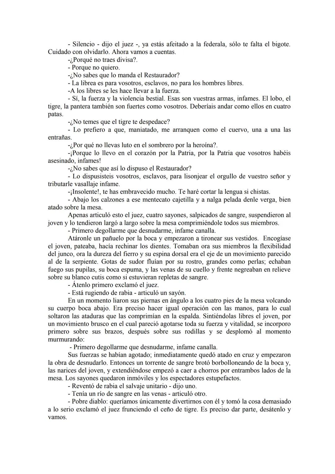 # ESTEBAN ECHEVERRÍA
# EL MATADERO
A pesar de que la mía es historia, no la empezaré por el arca de Noé y la genealogía de sus ascendiente