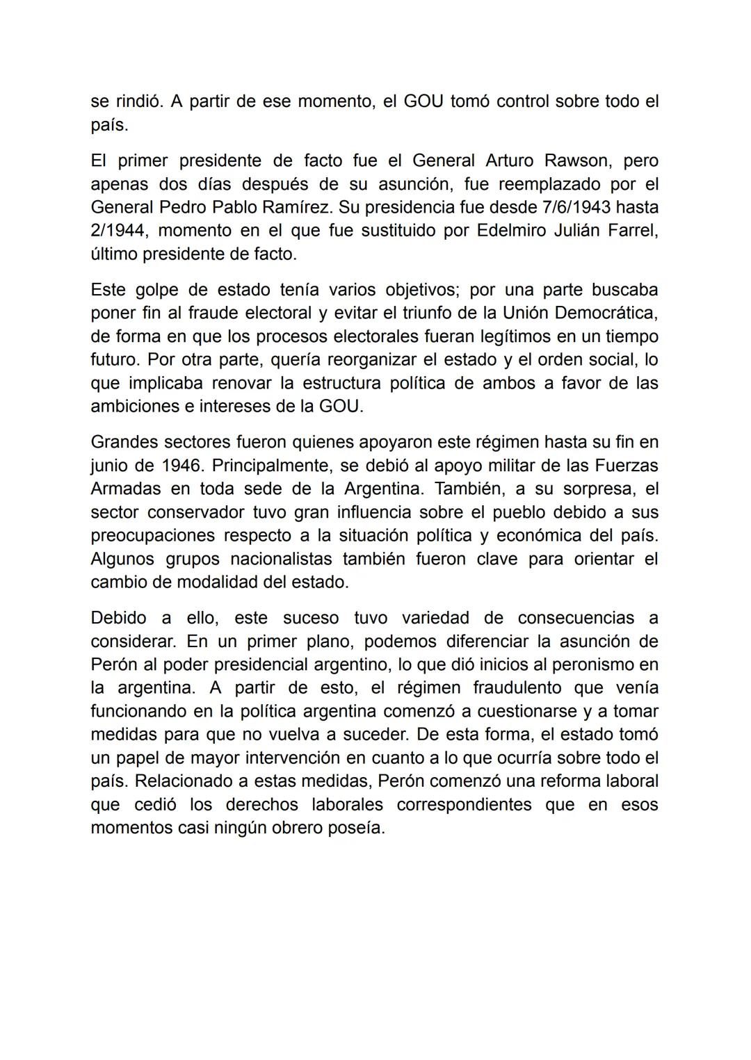 Golpe de Estado de 1943
Por:
Selena Martin Galie
Maximo Vidal
Ines Hernando
Pilar Galdo
Benjamín Ibarra
Bautista Petelín
El golpe de estado