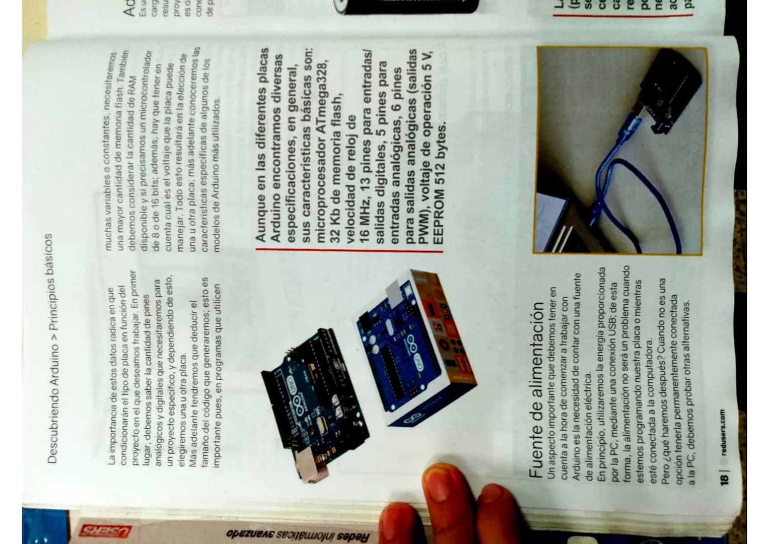 GU 14
Redes infoand
USERS
Descubriendo Arduino > Principios básicos
¿Qué es Arduino?
Definir Arduino no es una tarea sencilla, pues se trata