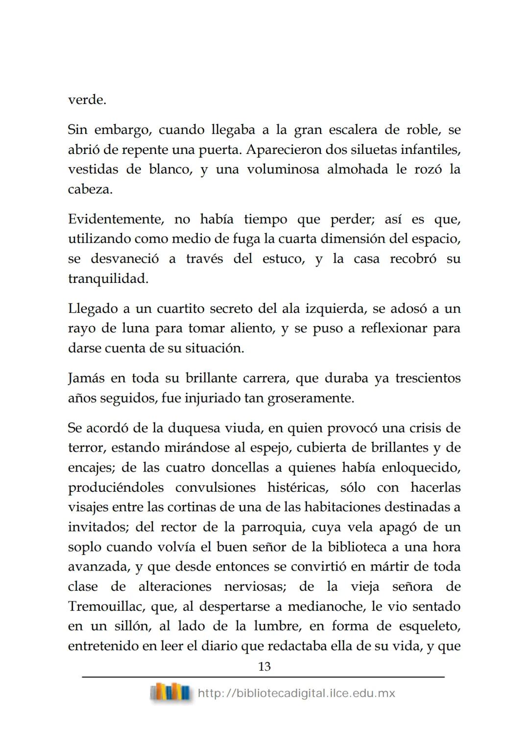 OBRAS CLÁSICAS DE SIEMPRE
El fantasma de
Canterville
Oscar Wilde
(1854-1900) # El FANTASMA DE CANTERVILLE
OSCAR WILDE
ÍNDICE
I.  ........