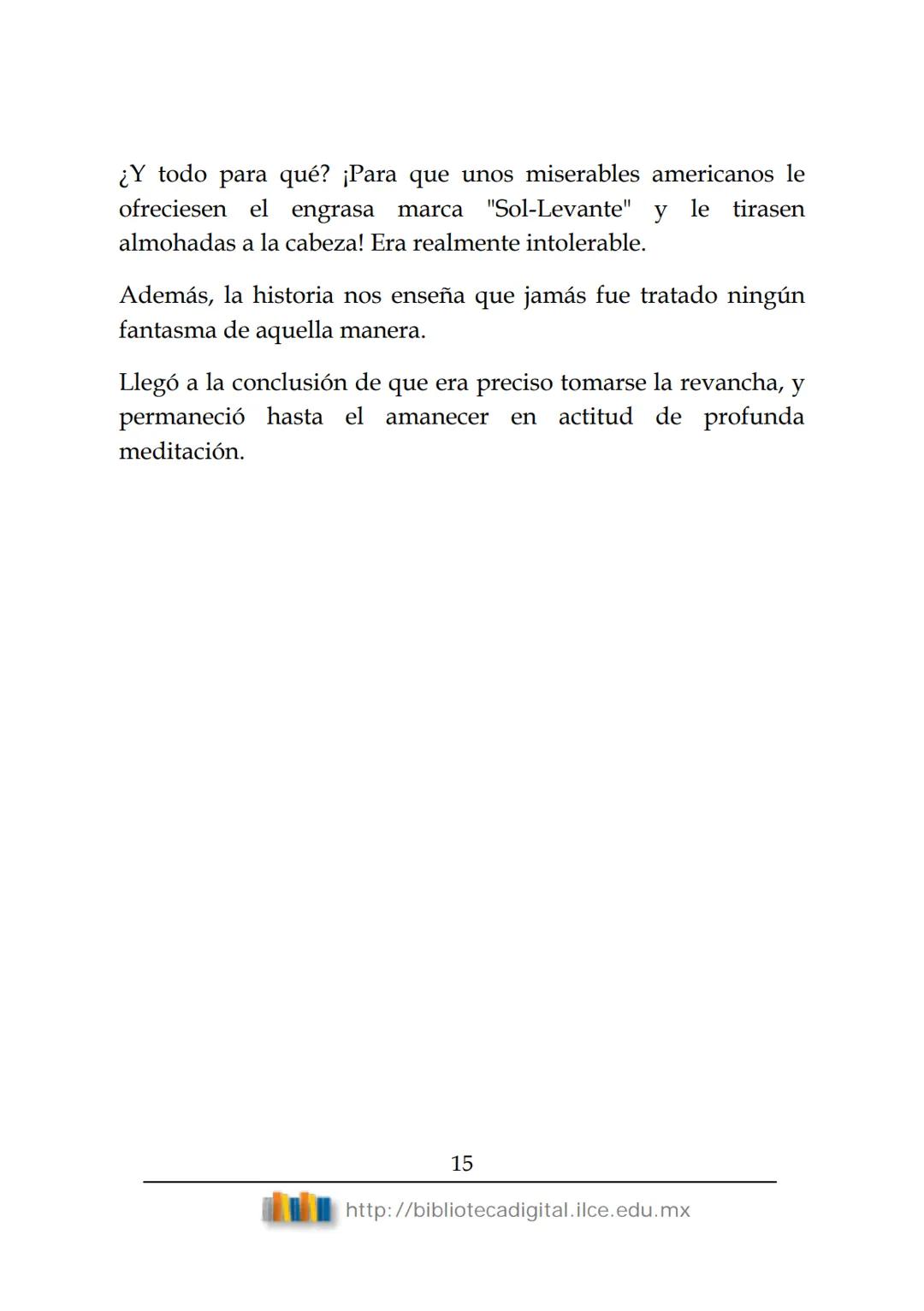 OBRAS CLÁSICAS DE SIEMPRE
El fantasma de
Canterville
Oscar Wilde
(1854-1900) # El FANTASMA DE CANTERVILLE
OSCAR WILDE
ÍNDICE
I.  ........