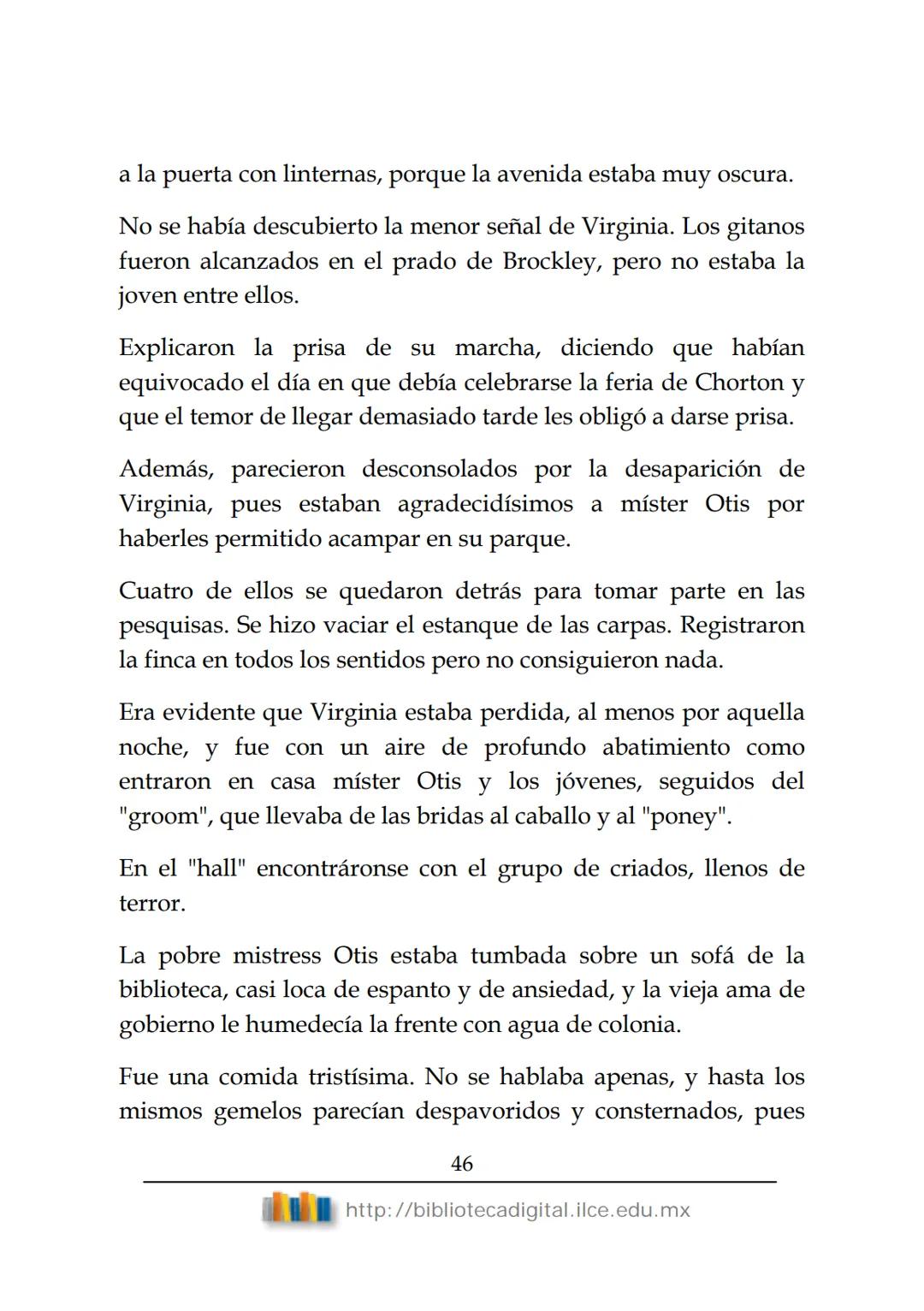 OBRAS CLÁSICAS DE SIEMPRE
El fantasma de
Canterville
Oscar Wilde
(1854-1900) # El FANTASMA DE CANTERVILLE
OSCAR WILDE
ÍNDICE
I.  ........