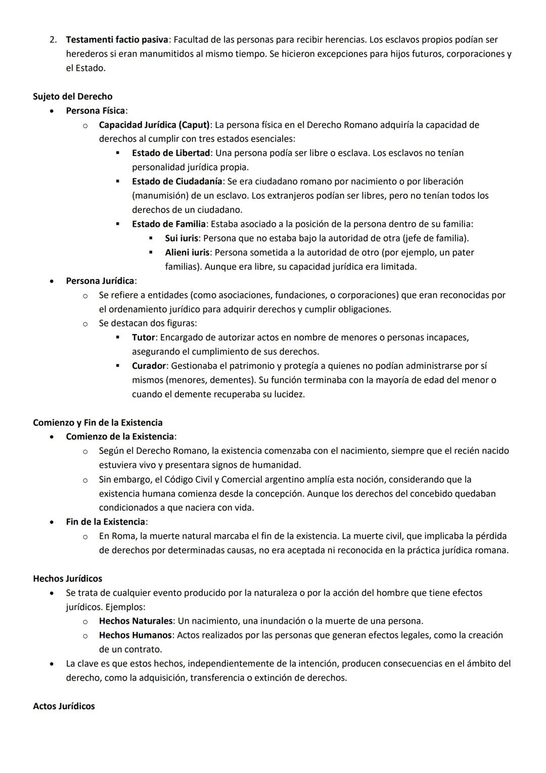 DERECHO SUCESORIO EN ROMA
El Derecho Sucesorio en Roma fue una institución jurídica fundamental, destinada a garantizar la transmisión
orden