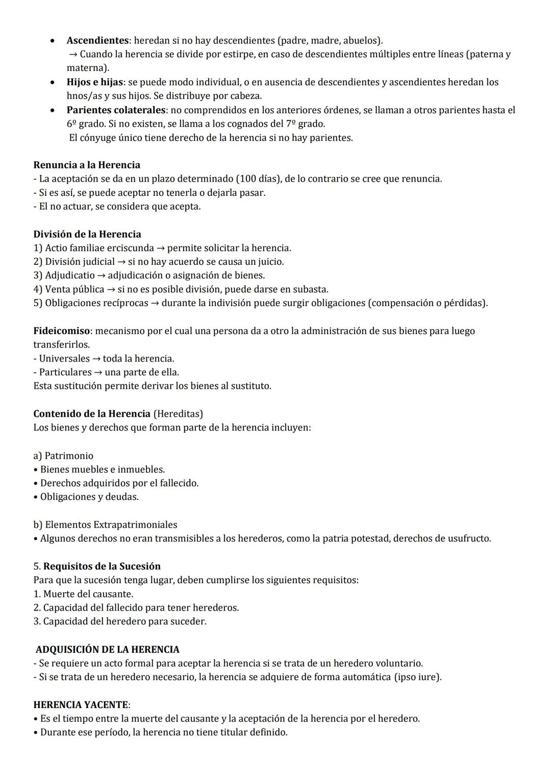 DERECHO SUCESORIO EN ROMA
El Derecho Sucesorio en Roma fue una institución jurídica fundamental, destinada a garantizar la transmisión
orden