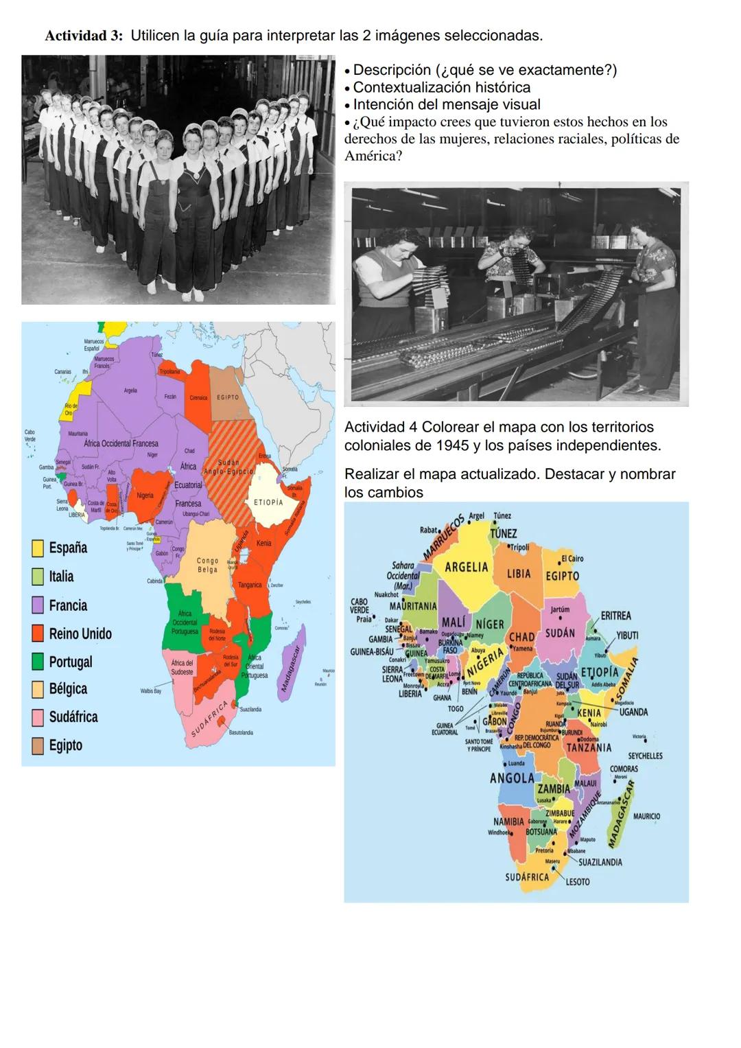 GEOGRAFÍA 4 año
Cambios políticos y territoriales del siglo xx "La segunda guerra mundial, causas y
consecuencias, cambios políticos y terri