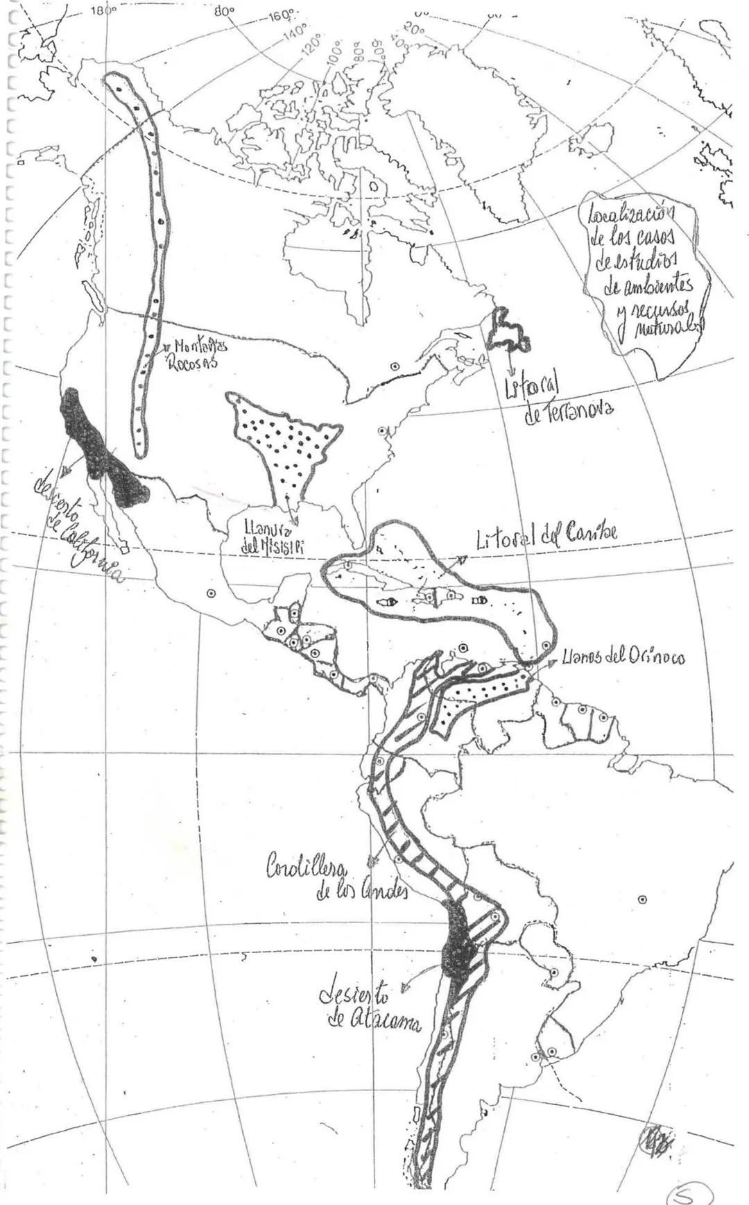 # Geografía de América latina y anglosajona
## Unidad nº 2 Contrastes en los ambientes y en el manejo de los recursos
El continente americ