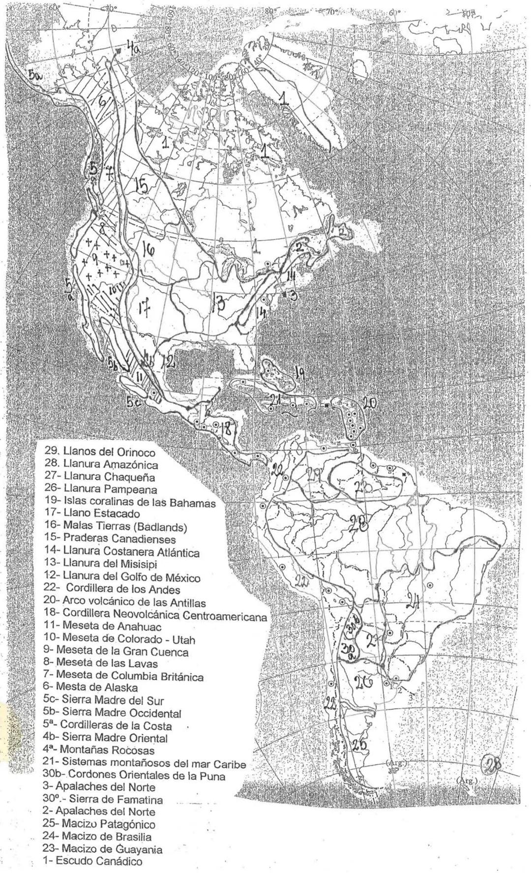 # Geografía de América latina y anglosajona
## Unidad nº 2 Contrastes en los ambientes y en el manejo de los recursos
El continente americ