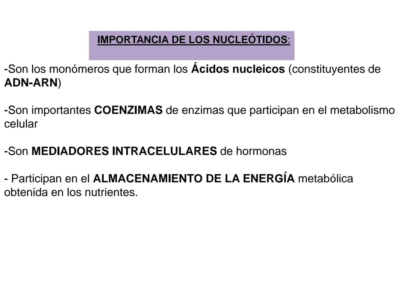 NACIONAL DE R
SIDAD
COGITANTEM
ROSARIO
UNIVER
TEÓRICO PRÁCTICO
NUCLEÓTIDOS
Cátedra de Química Biológica
FCV-UNR
CIENCIAS VETERI
FACULTAD DE