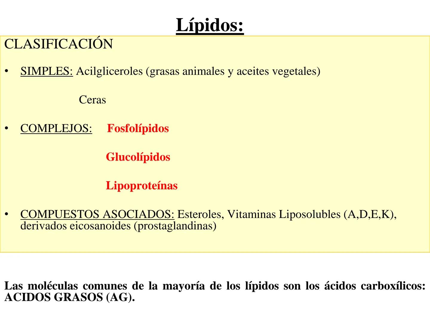 # Teórico-Práctico N°9
# LÍPIDOS
Química Biológica I Estructura de Lípidos:
Son un grupo heterogéneo de sustancias orgánicas, distribuidas
