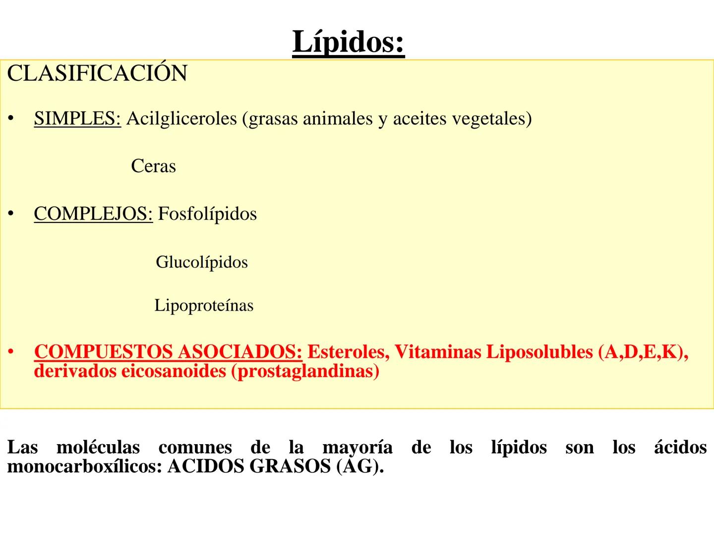 # Teórico-Práctico N°9
# LÍPIDOS
Química Biológica I Estructura de Lípidos:
Son un grupo heterogéneo de sustancias orgánicas, distribuidas