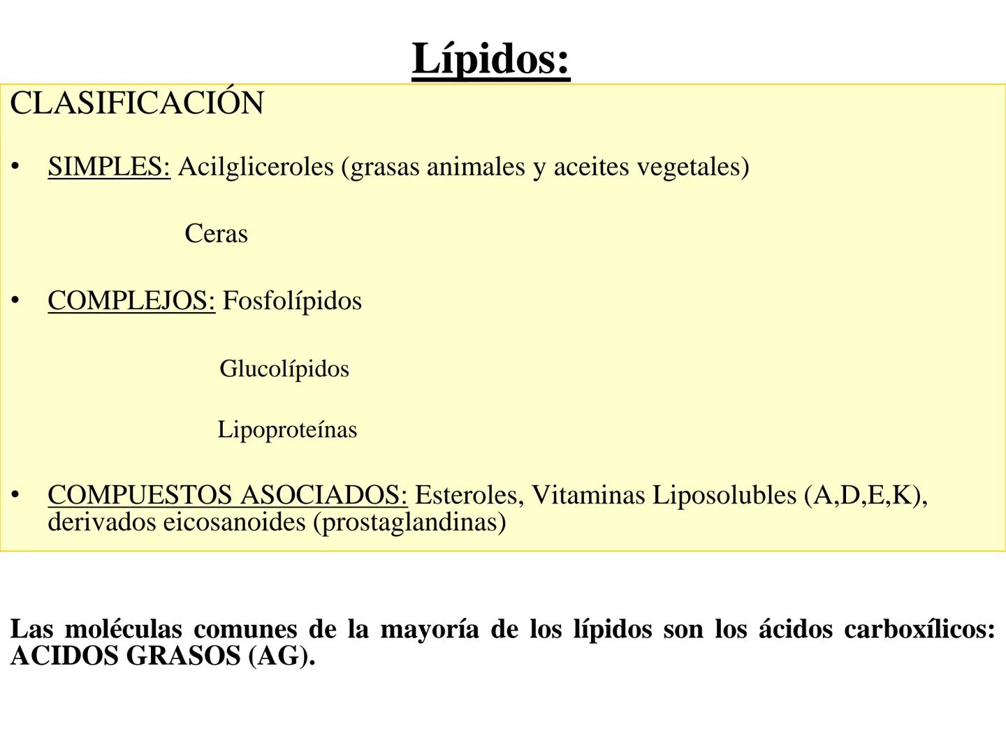 # Teórico-Práctico N°9
# LÍPIDOS
Química Biológica I Estructura de Lípidos:
Son un grupo heterogéneo de sustancias orgánicas, distribuidas