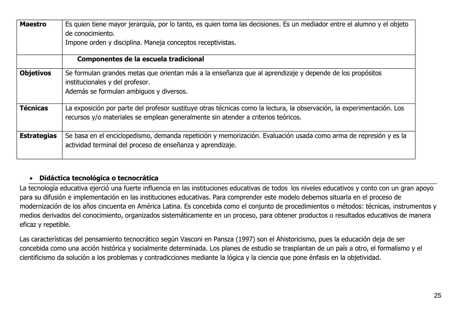 Didáctica General
Lic. y Prof. Sena Mariana
CARACTERIZACIÓN DE LA DIDÁCTICA
Estado actual de la situación
No existe hoy una definición única