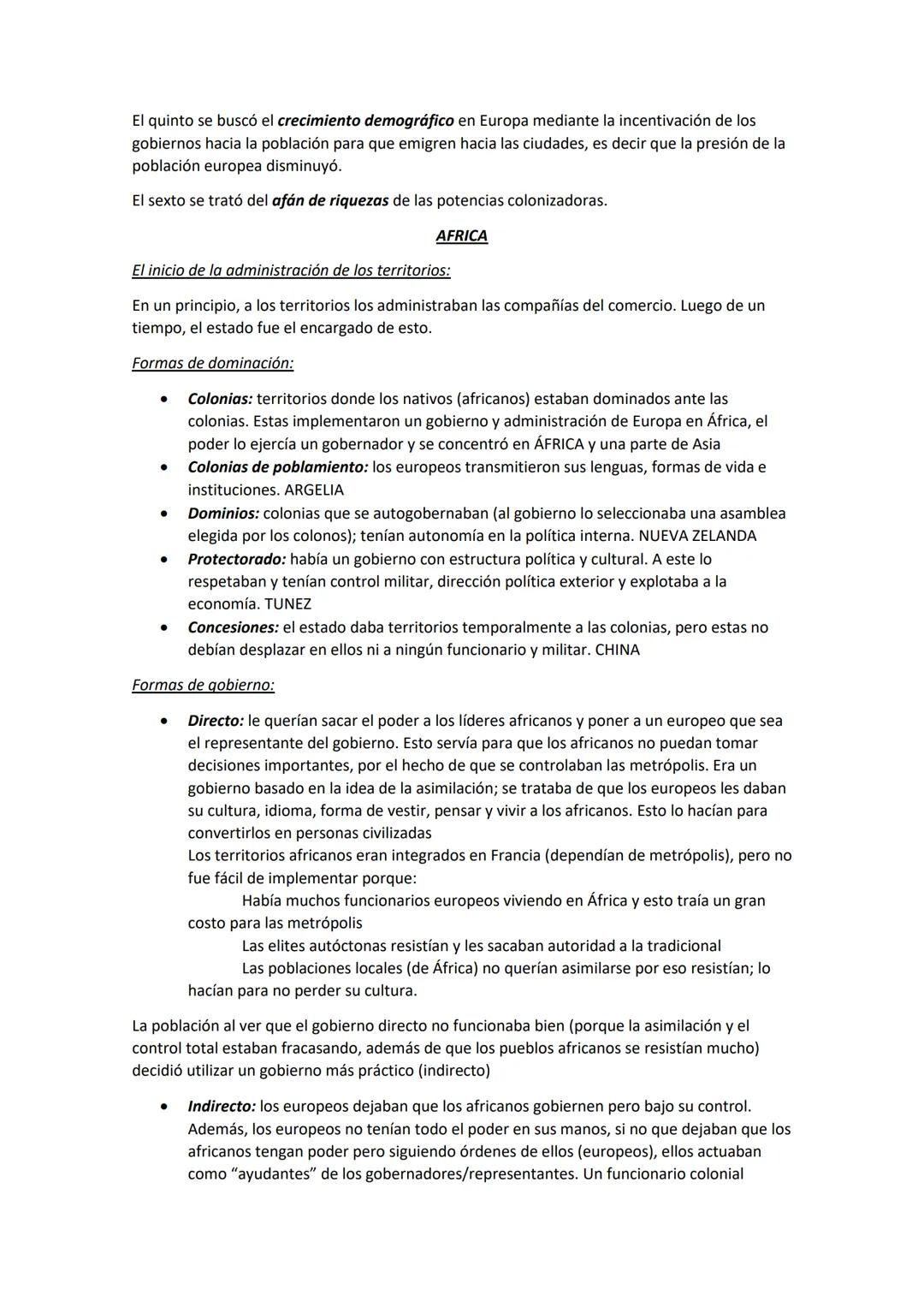 --- OCR Start ---
IMPERIALISMO
¿Qué es?
Es el proceso donde un imperio domina a diferentes territorios, sus objetivos son obtener
recursos y