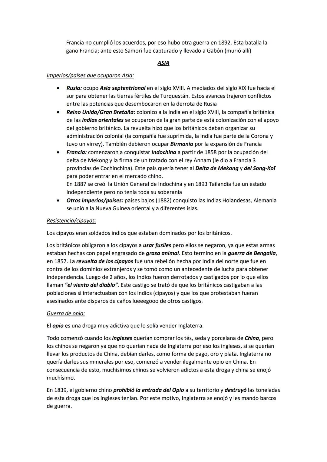 --- OCR Start ---
IMPERIALISMO
¿Qué es?
Es el proceso donde un imperio domina a diferentes territorios, sus objetivos son obtener
recursos y