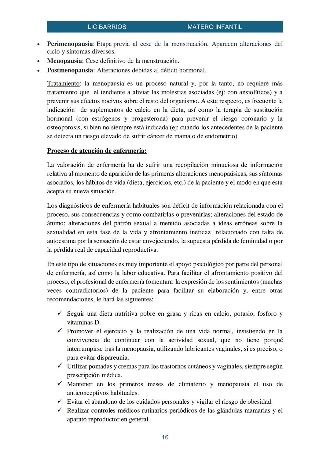 LIC BARRIOS
Enfermería Materno Infantil
MATERO INFANTIL
La enfermería materno-infantil es la parte de la disciplina enfermera que se centra