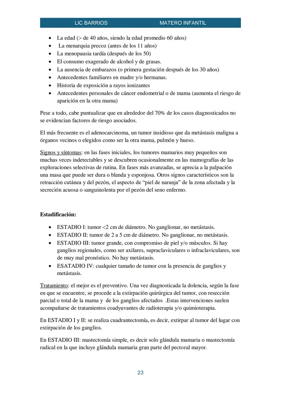 LIC BARRIOS
Enfermería Materno Infantil
MATERO INFANTIL
La enfermería materno-infantil es la parte de la disciplina enfermera que se centra