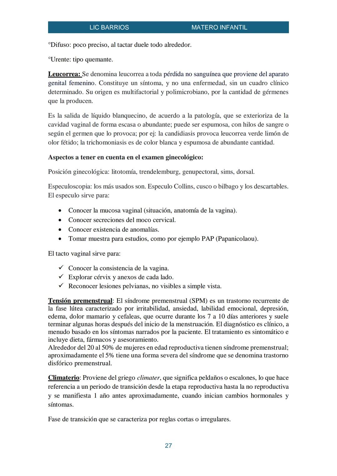 LIC BARRIOS
Enfermería Materno Infantil
MATERO INFANTIL
La enfermería materno-infantil es la parte de la disciplina enfermera que se centra