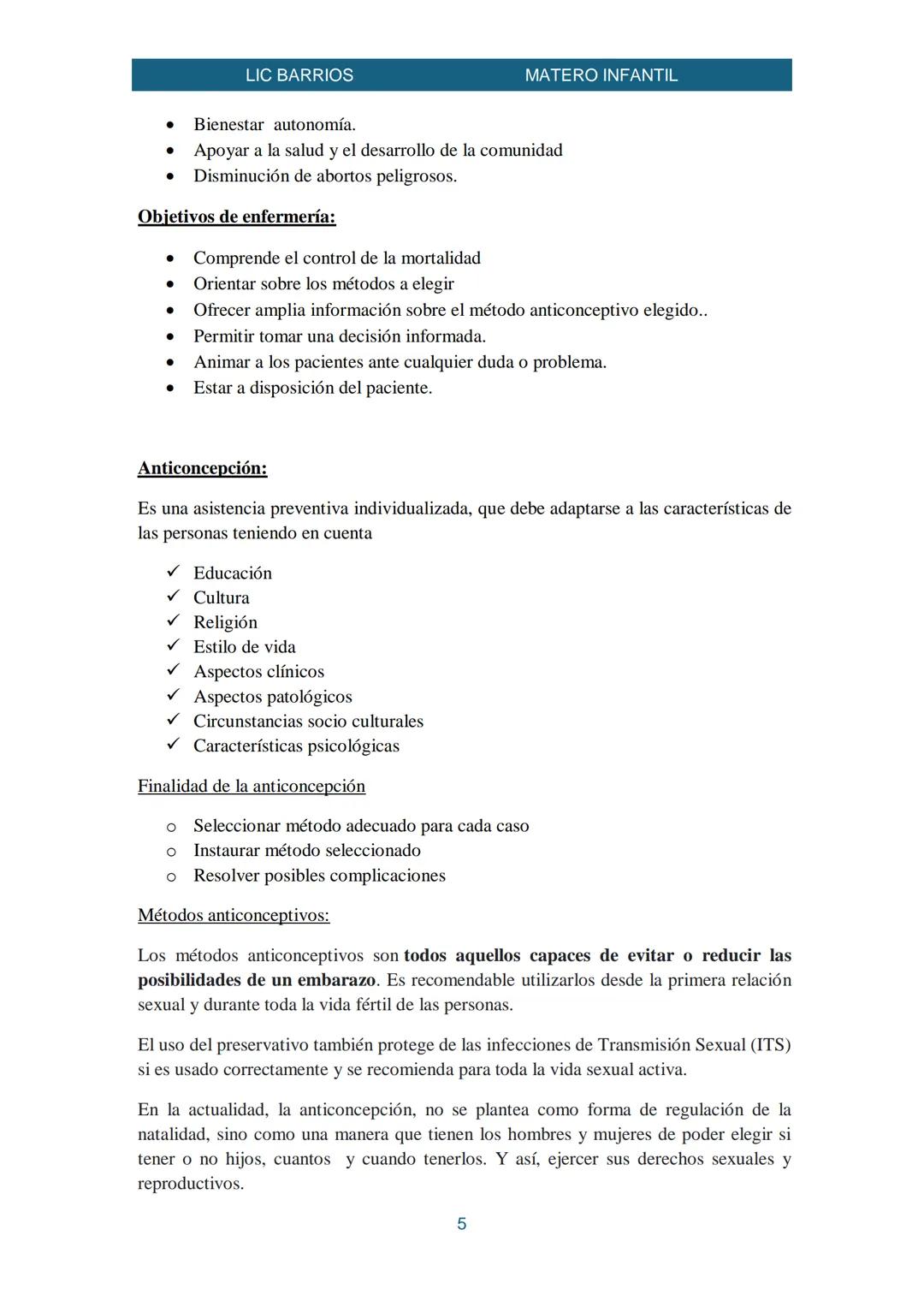 LIC BARRIOS
Enfermería Materno Infantil
MATERO INFANTIL
La enfermería materno-infantil es la parte de la disciplina enfermera que se centra
