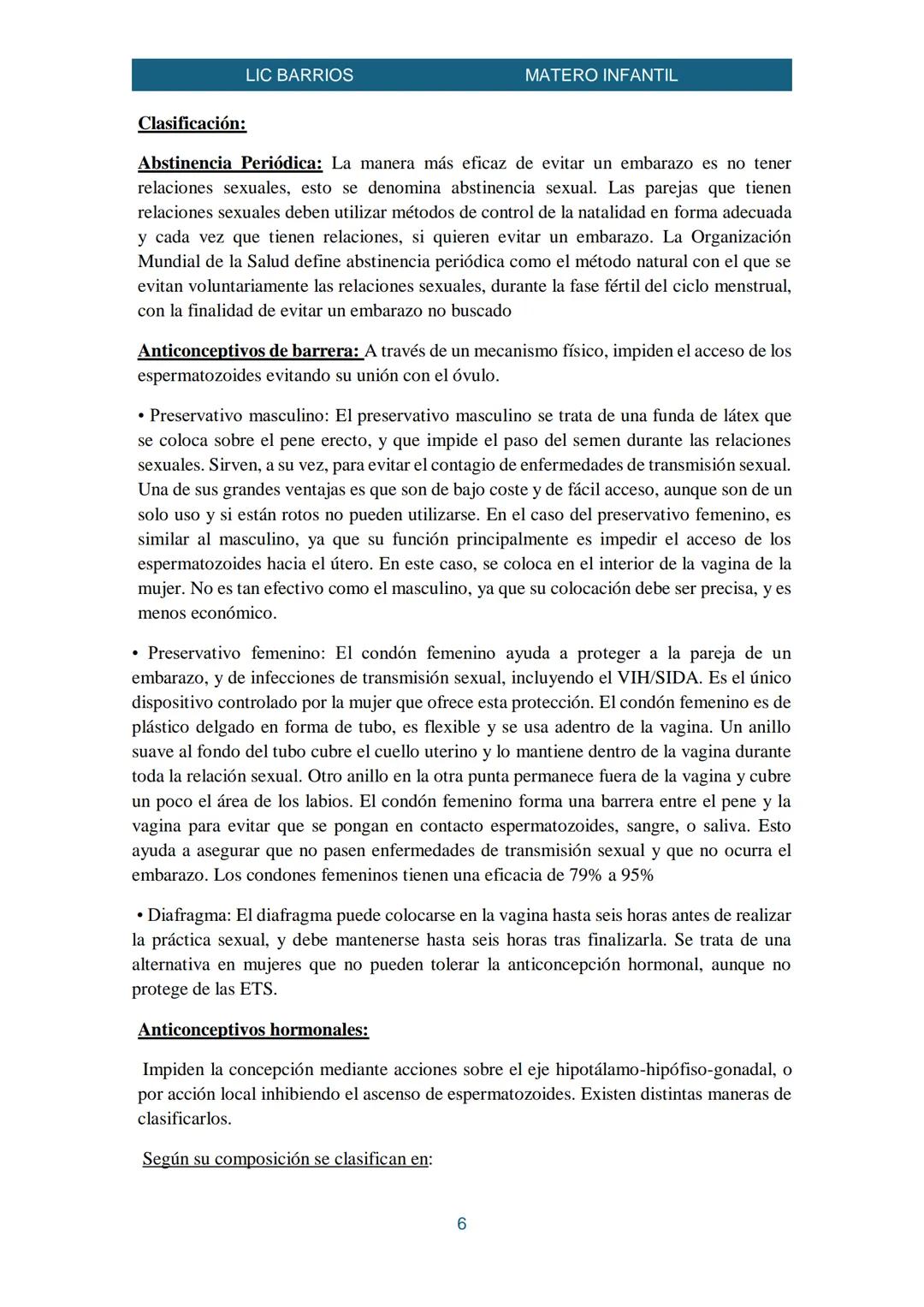 LIC BARRIOS
Enfermería Materno Infantil
MATERO INFANTIL
La enfermería materno-infantil es la parte de la disciplina enfermera que se centra