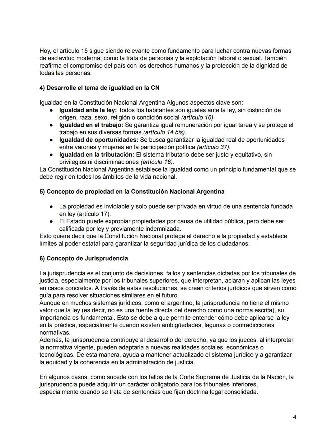 Cuestionario 8
1) Enumere y analice los derechos explícitos del Art. 14 de la CN.
El artículo 14 de la Constitución Nacional Argentina recon