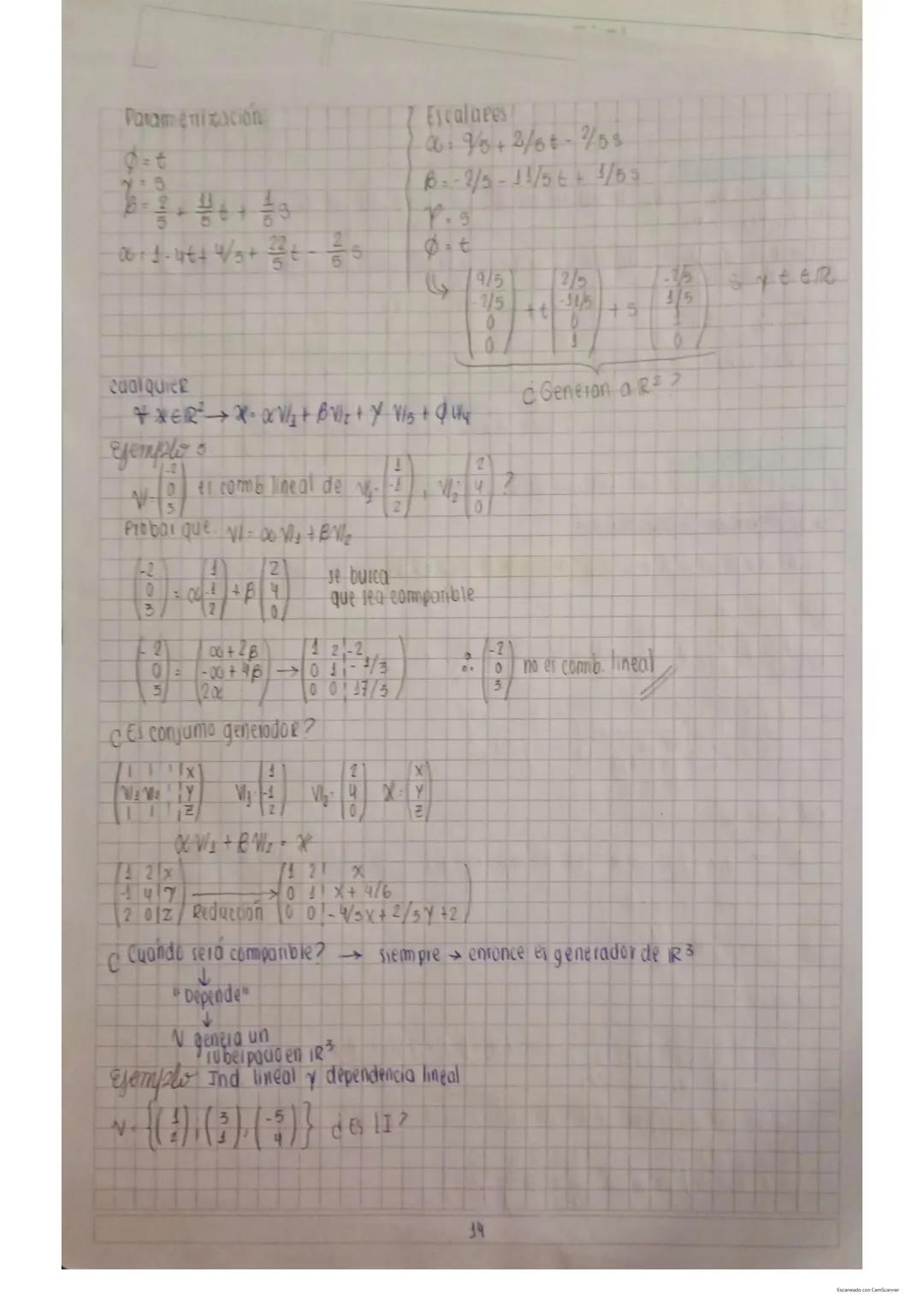 Espacios vectoriales:
Definición de espacios vectoriales cambio de base
- axiomas
- Teorema
Subespacio vectorial (definición).
Teorema
-Cond