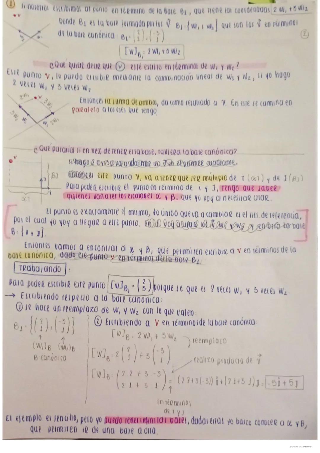 Espacios vectoriales:
Definición de espacios vectoriales cambio de base
- axiomas
- Teorema
Subespacio vectorial (definición).
Teorema
-Cond
